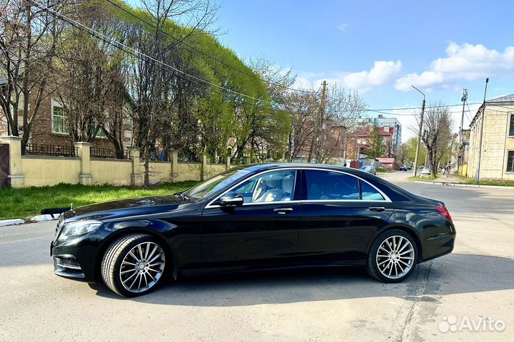 Аренда авто Мерседес S-class с водителем