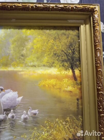 Картина Лебеди