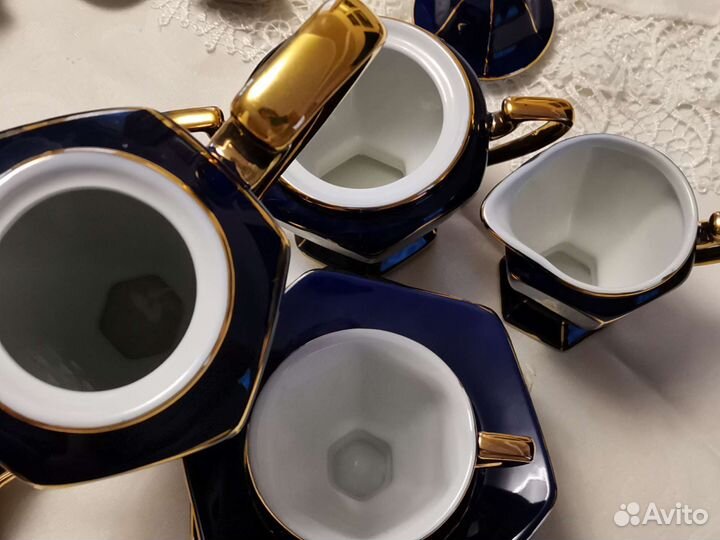 Немецкий кофейный сервиз. Новый