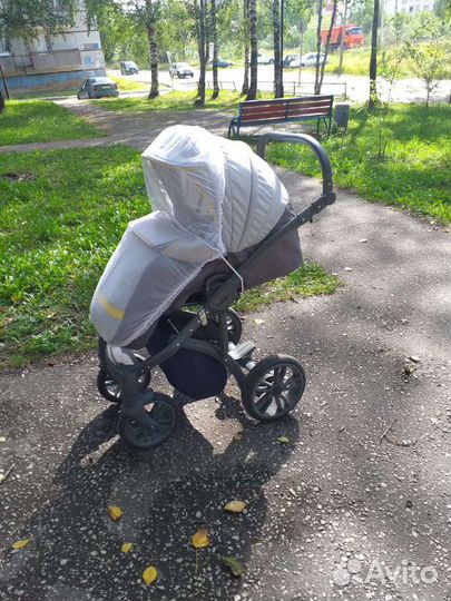 Коляска 2 в 1 индиго