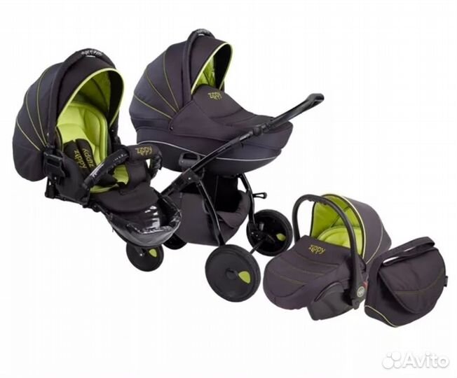 Коляска zippy 3 в 1