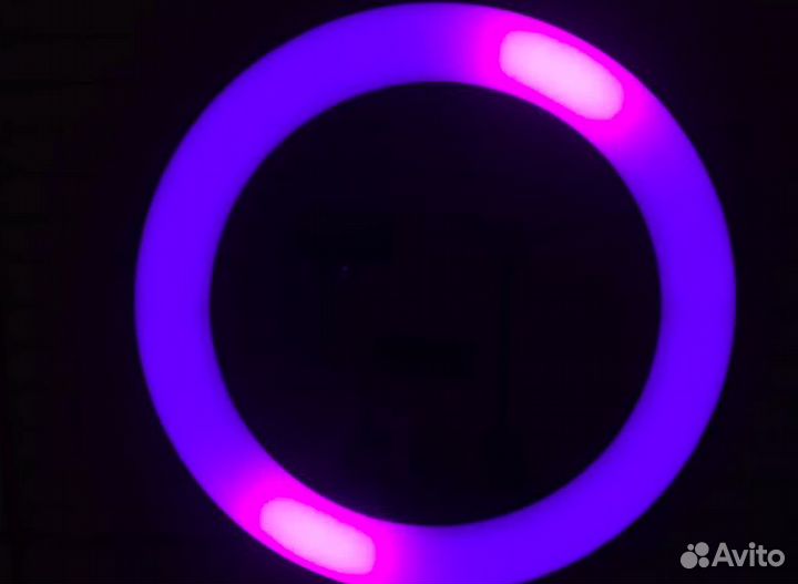 Кольцевая Лампа Цветная