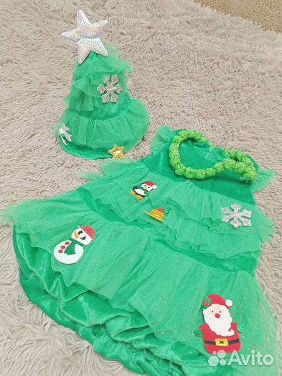 Новогодний костюм ёлочка