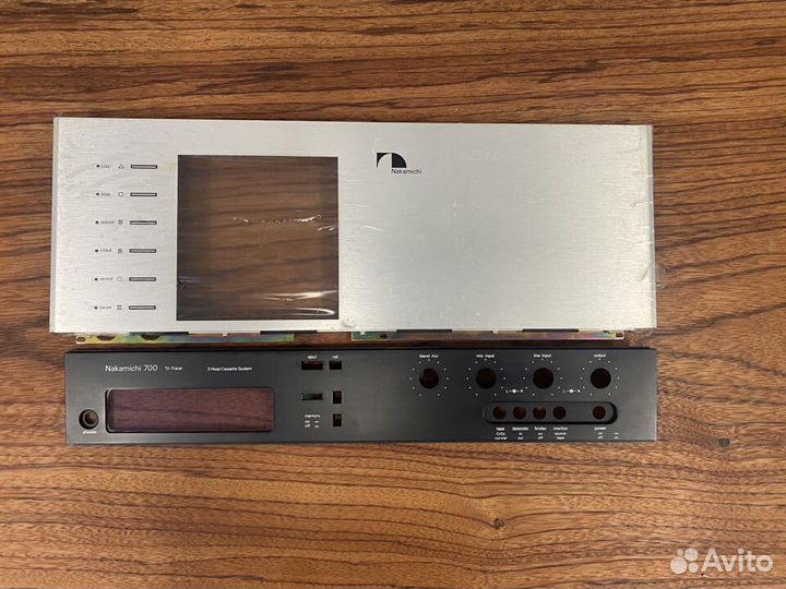 Кассетная дека Nakamichi 700 mk2 - новые панели
