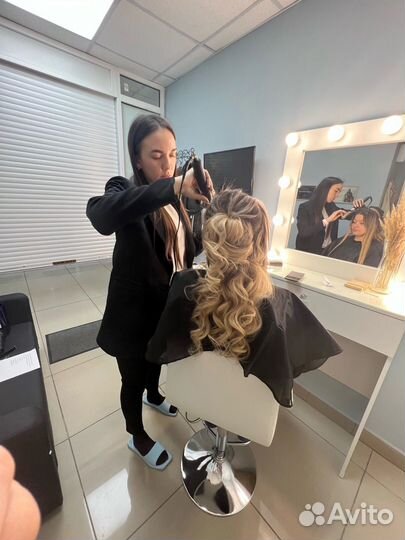 Обучение прически укладки