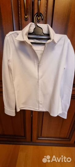 Рубашка школьная noble people на 7лет на замке