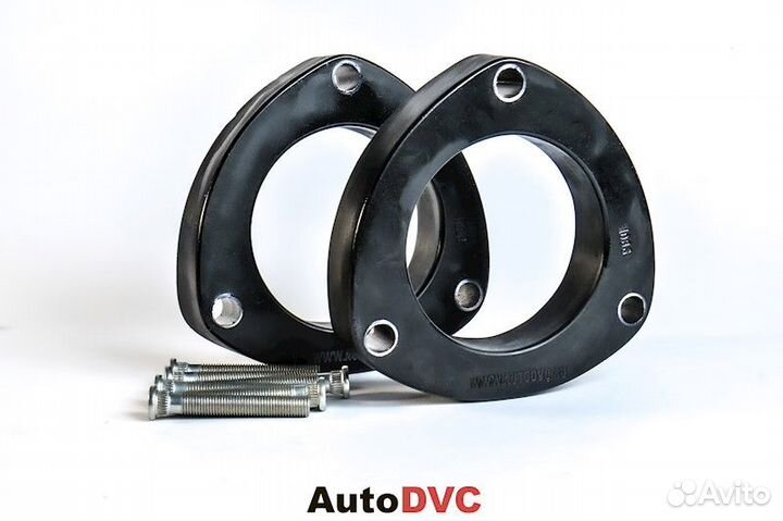 Проставки клиренса 30мм Santa Fe IV 2018-нв Перед