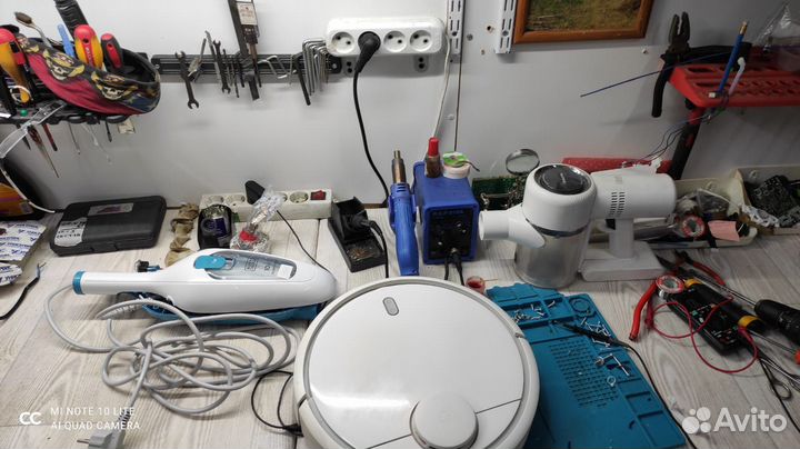 Ремонт пылесосов, роботов пылесосов