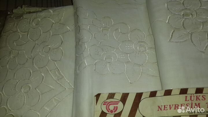 Комплект постельного белья сатин с вышивкой