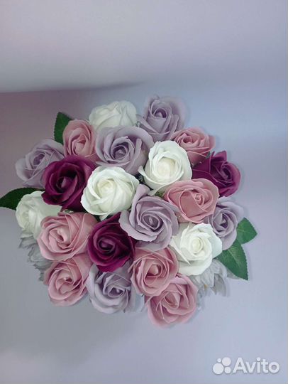 Букет из мыльной пенки