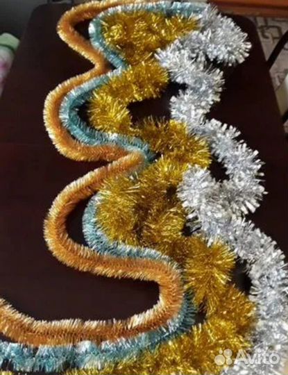 Мишура новогодняя