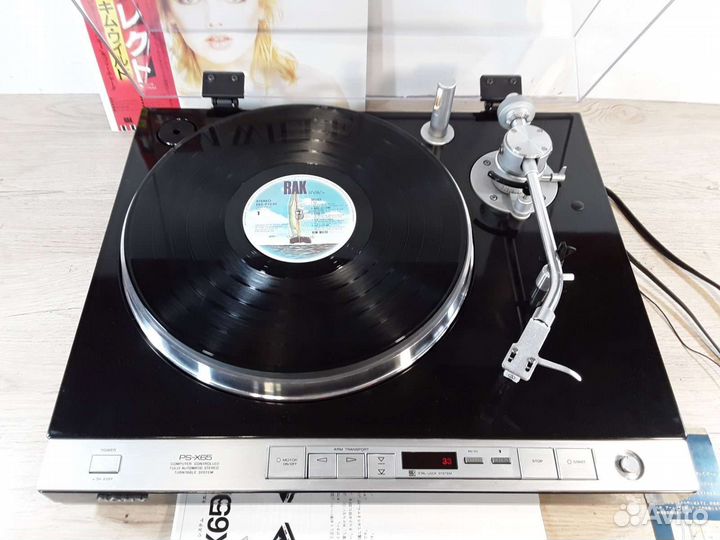 Проигрыватель винила Sony PS-X65. Made in Japan
