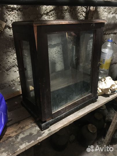 Антикварный ящик, аптечный. Старинный