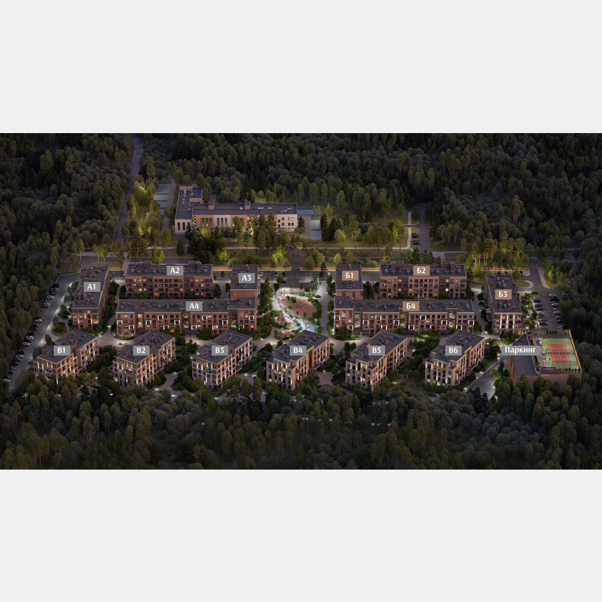 1-к. квартира, 38,1 м², 4/4 эт.