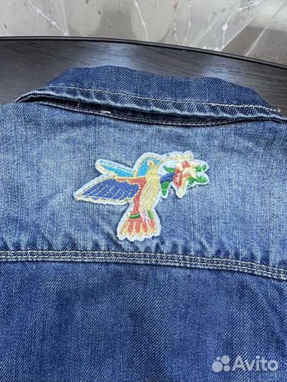 Джинсовка на девочку 134 140