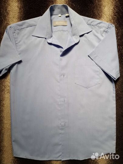 Новые школьные рубашки (длинный и короткий рукав)