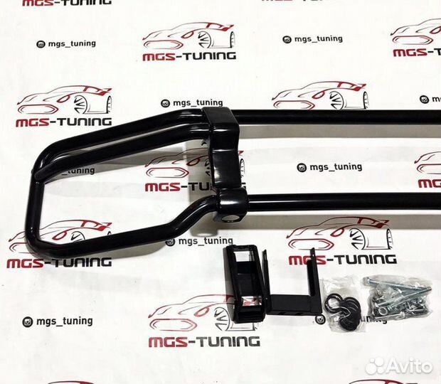 Кенгурятник Mercedes G-class w464 black