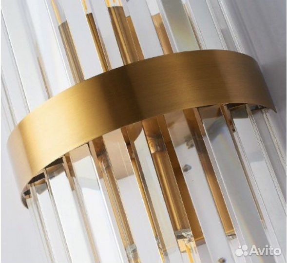 Светильник бра MD 7015 brass/латунь бронза E14/40W