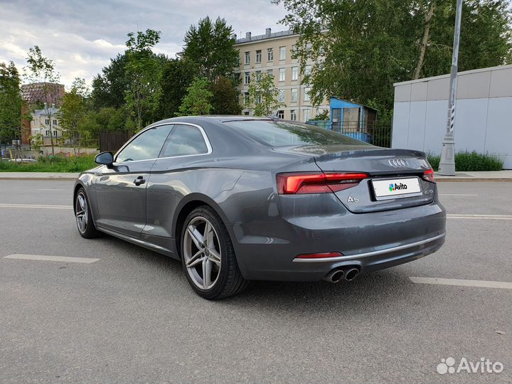 Audi A5 2.0 AMT, 2018, 154 000 км
