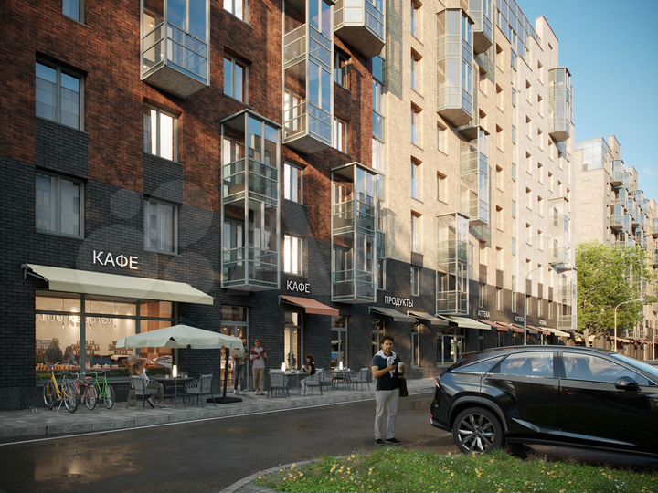 Квартира-студия, 29,5 м², 8/9 эт.