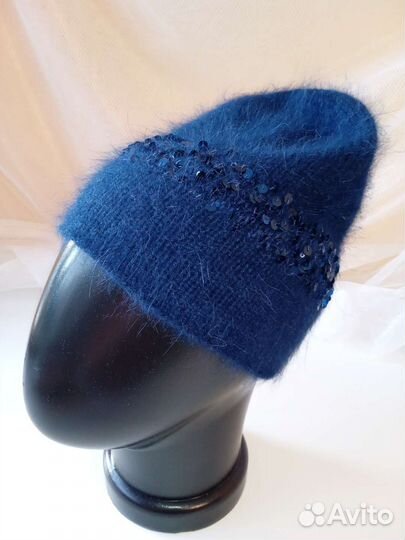 Шапочки бини на весну. Пух норки