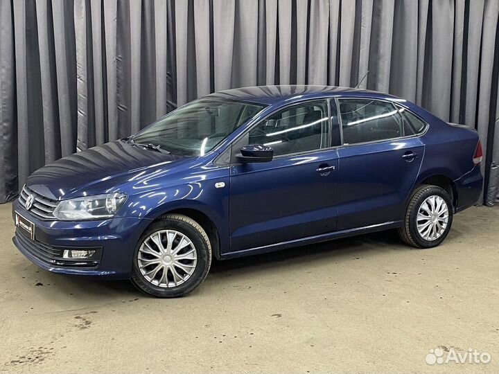 Volkswagen Polo 1.6 AT, 2016, 166 000 км