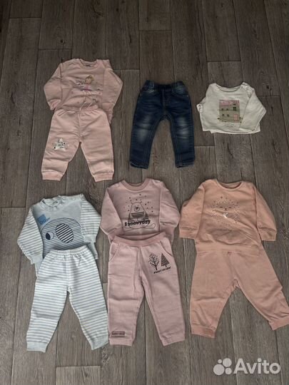 Пакет вещей 74 80 размер