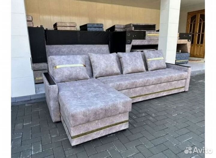 Угловой диван раскладной на заказ