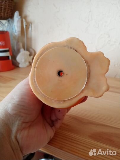 Лиса, лисенок, советская резиновая игрушка