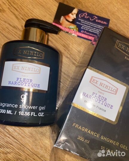 Гель для душа EX nihilo fleur narcotique