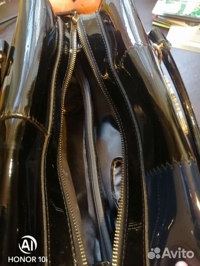 Сумка женская натуральный лак