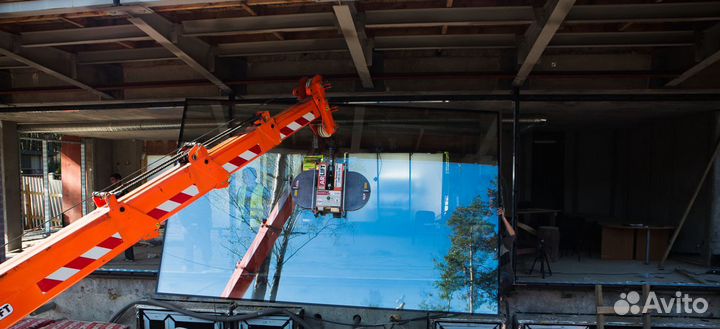 Вакуумный захват для стекла и сэндвич-панелей