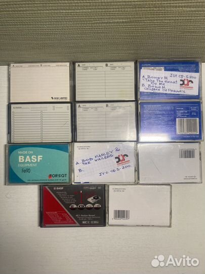 Аудиокассеты с записью