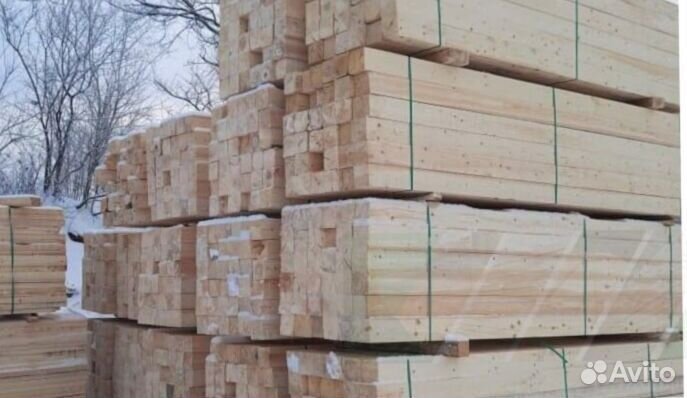 Доска обрезная 50х150х6000