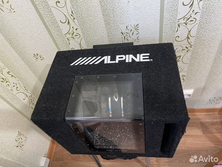 Сабвуфер Alpine SBG 1244BP