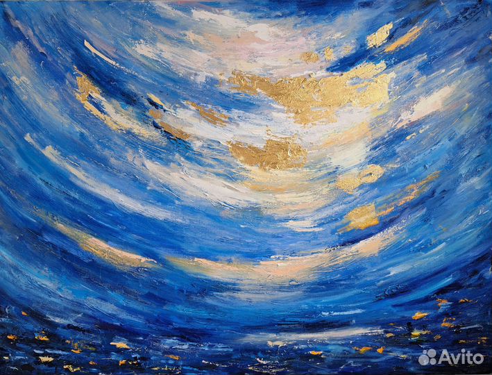 Картина стильная абстракция 