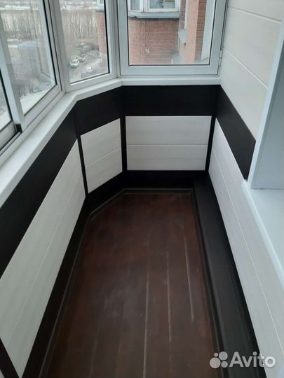 Отделка и остекление балконов