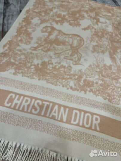 Кашемировый палантин шарф Dior новый