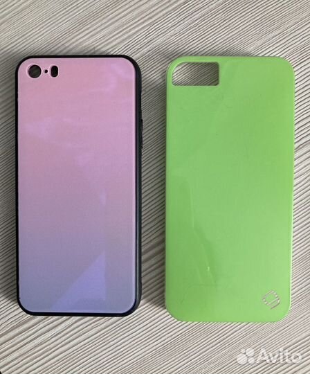 Чехол на iPhone SE 4 шт