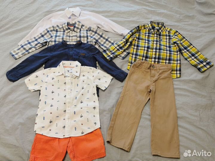Рубашки джинсы брюки мальчику
