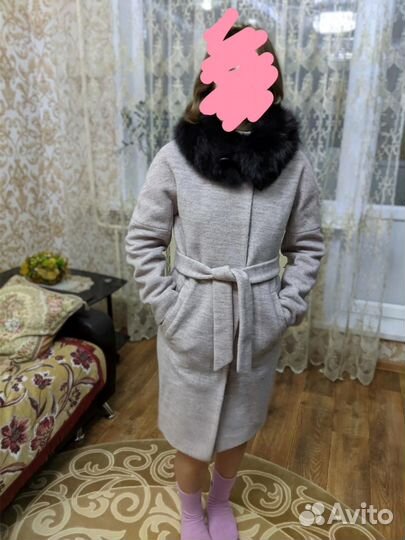 Пальто зимнее
