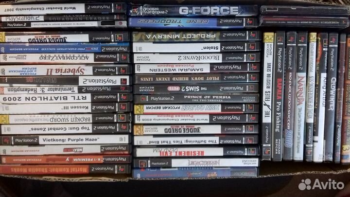 Диски пс2 игры ps2