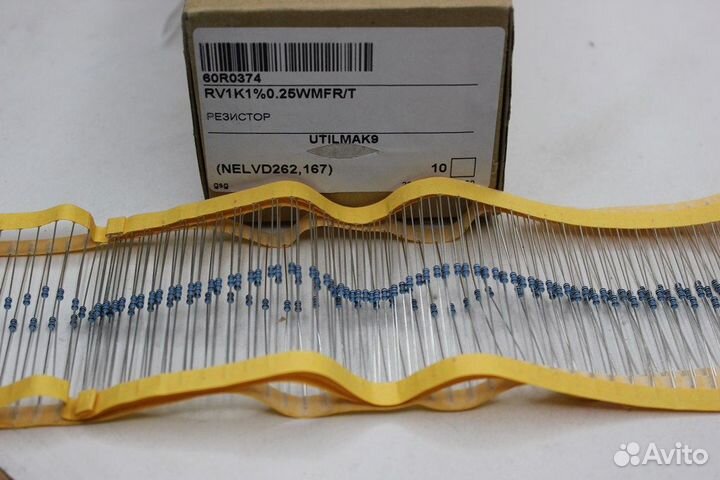 10000 шт RV1K10.25wmfr/T RV1K1 Резистор samwha