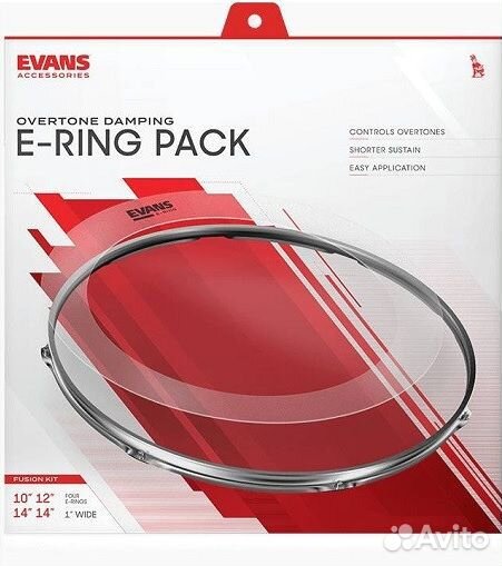 Evans ER-fusion набор колец демпфирующих 2шт