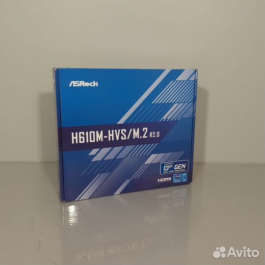 Материнская плата asrock H610M-HVS/M.2 R2.0 Новая