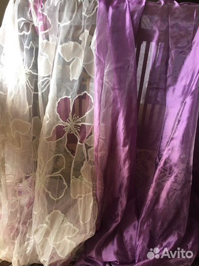 Шторы и покрывало