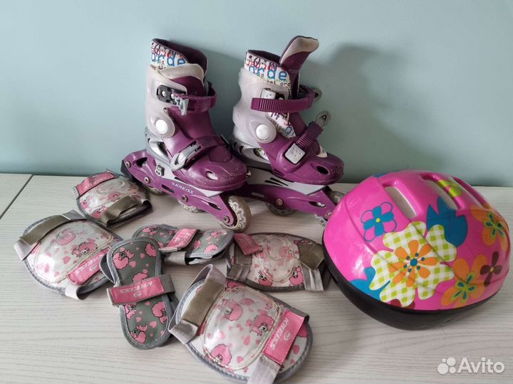 Ролики раздвижные xs 26-29