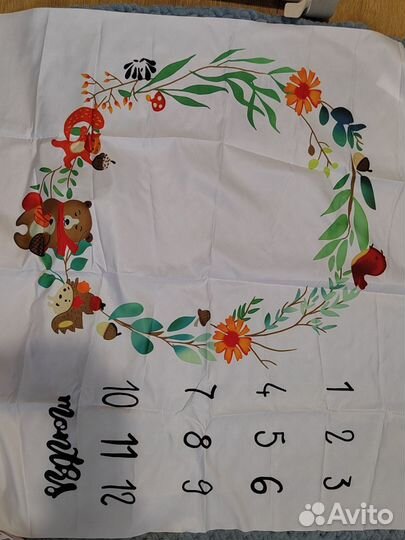 Фото коврик для фотосессии малыша