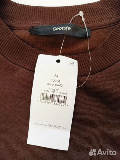 Новая толстовка женская 44/48 George