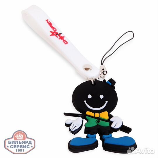 Брелок BK1012 для мобильного телефона, резиновыи